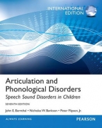 ARTICULATION AND PHONOLOGICAL DISORDERS: SPEECH SOUND DISORDERS IN CHILDREN (IE)