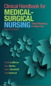 CLINICAL HANDBOOK FOR MEDICAL SURGICAL NURSING CLINICAL REASONING IN PATIENT CARE