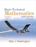 BASIC TECHNICAL MATHEMATICS WITH CALCULUS (HC)(SI VERSION)