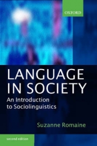LANGUAGE IN SOCIETY AN INTRODUCTION TO SOCIOLINGUISTICS