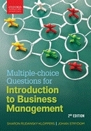 MULTIPLE CHOICE QUESTIONS FOR INTRODUCTION TO BUSINESS MANAGEMENT
