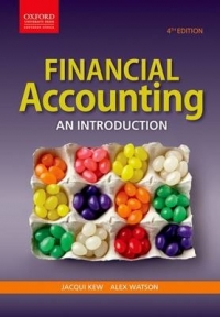 FINANCIAL ACCOUNTING AN INTRO (REFER ISBN 9780190425524)