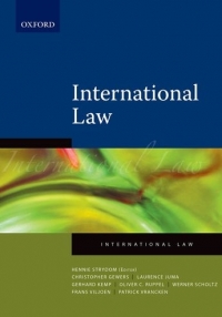 INTERNATIONAL LAW (REFER ISBN 9780190741181)