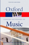 CONCISE OXFORD DICT OF MUSIC