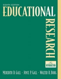 EDUCATIONAL RESEARCH AN INTRODUCTION (H/C)