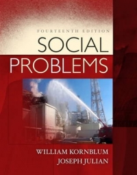 SOCIAL PROBLEMS (REFER TO ISBN 9780205230334)