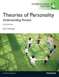 THEORIES OF PERSONALITY: UNDERSTANDING PERSONS