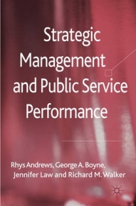 STRATEGIC MANAGEMENT AND PUBLIC SERVICE PERFORMANCE (H/C)