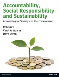 ACCOUNTABILITY SOCIAL RESPONSIBILITY AND SUSTAINABILITY ACCOUNTING FOR SOCIETY AND THE ENVIRONMENT