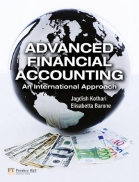 ADVANCED FINANCIAL ACCOUNTING: AN INTERNATIONAL APPROACH