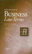 BLACKS HANDBOOK OF BUSINESS LAW TERMS
