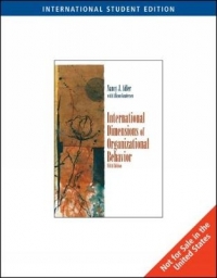 INTERNATIONAL DIMENSIONS OF ORGANIZATIONAL BEHAVIOR