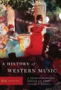 HISTORY OF WESTERN MUSIC (IE)