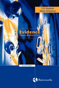 EVIDENCE CASES AND MATERIALS