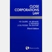 CLOSE CORPORATIONS LAW