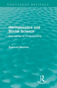 HERMENEUTICS AND SOCIAL SCIENCE: APPROACHES TO UNDERSTANDING
