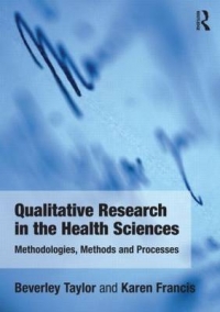 QUALITATIVE RESEARCH IN THE HEALTH SCIENCES METHODOLOGIES METHODS AND PROCESSES