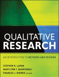 QUALITATIVE RESEARCH AN INTRODUCTION TO METHODS AND DESIGNS
