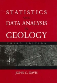 STATISTICAL AND DATA ANALYSIS IN GEOLOGY (HC)