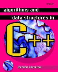 ALGORITHMS AND DATA STRUCTURES IN C++