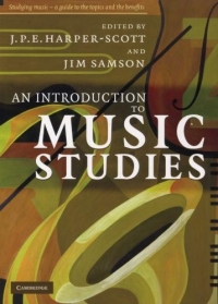 INTRODUCTION TO MUSIC STUDIES