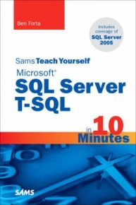 SAMS TEACH YOURSELF MICROSOFT SQL SERVER T SQL IN 10 MINUTES