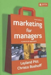 MARKETING FOR MANAGERS