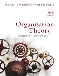 ORGANISATION THEORY CONCEPTS AND CASES