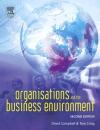 ORGANISATIONS AND THE BUSINESS ENVIRONMENT
