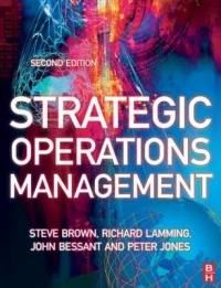 STRATEGIC OPERATIONS MANAGEMENT (REFER TO 9780415587372)