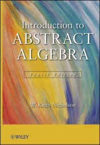 INTRODUCTION TO ABSTRACT ALGEBRA (H/C)