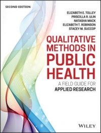 QUALITATIVE METHODS IN PUBLIC HEALTH A FIELD GUIDE FOR APPLIED RESEARCH