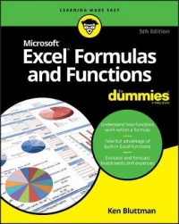 EXCEL FORMULAS AND FUNCTIONS FOR DUMMIES