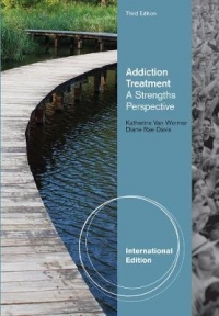ADDICTION TREATMENT (REFER ISBN 9781305943308)
