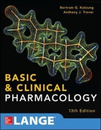BASIC AND CLINICAL PHARMACOLOGY (REFER 9781259641152)