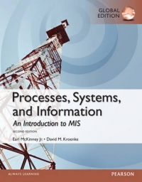 PROCESSES SYSTEMS AND INFORMATION AN INTRODUCTION TO MIS