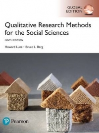 QUALITATIVE RESEARCH METHODS FOR THE SOCIAL SCIENCES
