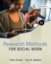 RESEARCH METHODS FOR SOCIAL WORK (H/C)