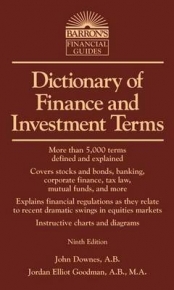 DICT OF FINANCE AND INVESTMENT TERMS