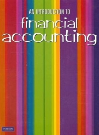 FINANCIAL ACCOUNTING  AN INTRO