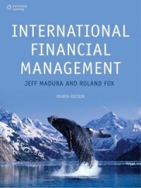INTERNATIONAL FINANCIAL MANAGEMENT (REFER ISBN 9781473770508)