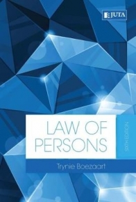 LAW OF PERSONS (REF ISBN 9781485137368)