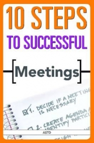 10 STEPS TO SUCCESSFUL MEETINGS