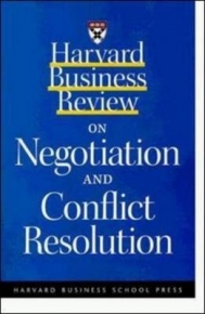 NEGOTIATION AND CONFLICT RESOLUTION