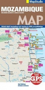 ROAD MAP MOZAMBIQUE 4X4