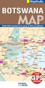 ROAD MAP BOTSWANA 4X4
