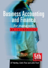 BUSINESS ACCOUNTING AND FINANCE FOR MANAGERS AN INTRO