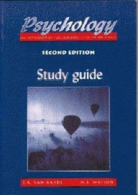 PSYCHOLOGY AN INTRO FOR STUDENTS IN SA (STUDY GUIDE)