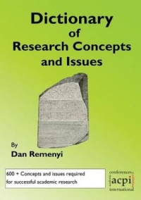 DICT OF RESEARCH TERMS AND ISSUES