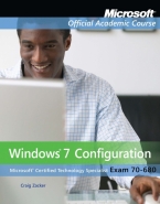 70-680: WINDOWS 7 CONFIGURATION
